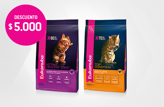 Imagen promoción Kitten Healthy Start 3kg &amp;amp; Top Condition 3kg