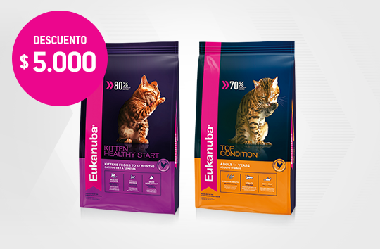 Imagen promoción Kitten Healthy Start 3kg &amp;amp; Top Condition 3kg    